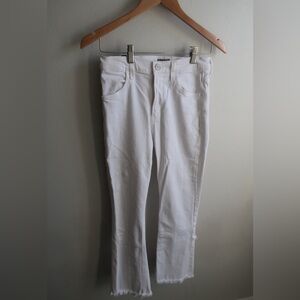 Citizens of Humanity Women’s Drew Fray High Rise Crop Flare Jeans